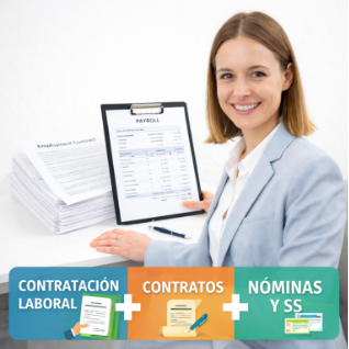 CONTRATACIÓN LABORAL, NÓMINAS Y SEGUROS SOCIALES